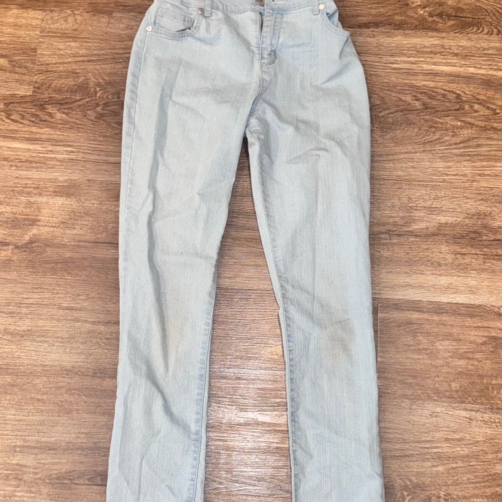 Girls Light Wash Skinny Jeans – Size 16 (The Children’s Place)